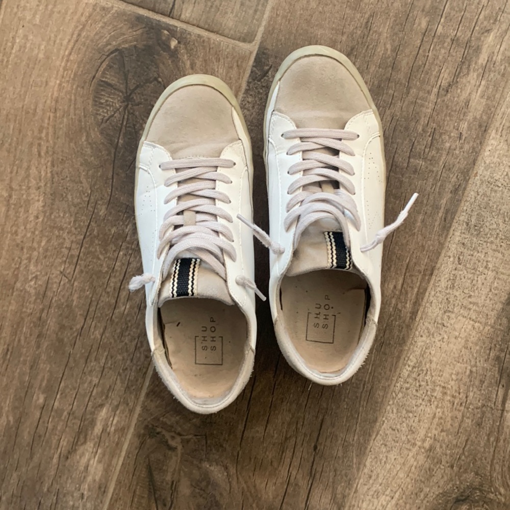 ShuShop white sneakers - (Golden Goose dupes!)
